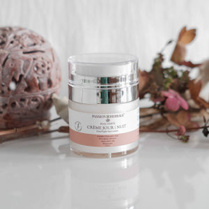 Crème de jour & nuit Rose Karité | Rides, Taches, Vitamine C - Passion Herbale Cosmétiques naturels
