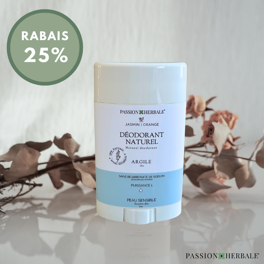 Déodorant Jasmin Argile | Peau sensible