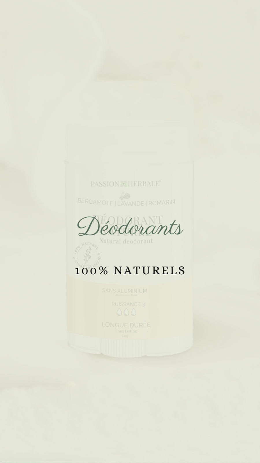 Déodorant Bergamote | Bloc Recharge 60g