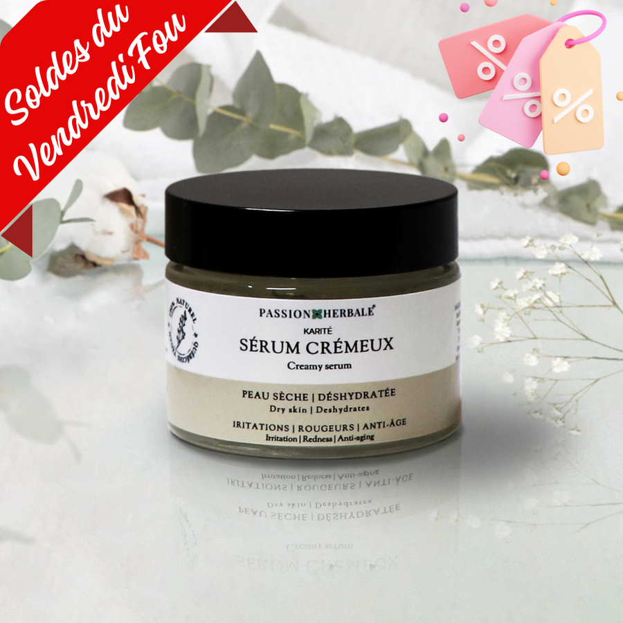 Sérum crémeux Karité (collagène) | Peau sèche & déshydratée